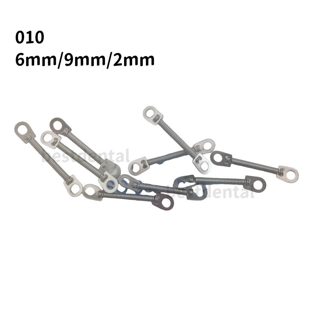 10Pcs/pack Dental Orthodontic NiTi Closed Coil Spring Optional Size