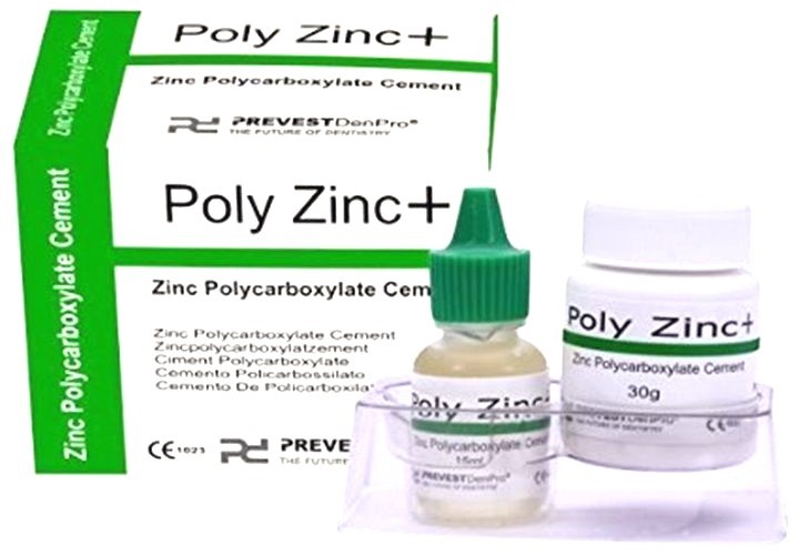 Poly Zinc + (Plus Zinc) Polycarboxylate Cement Intro Pack