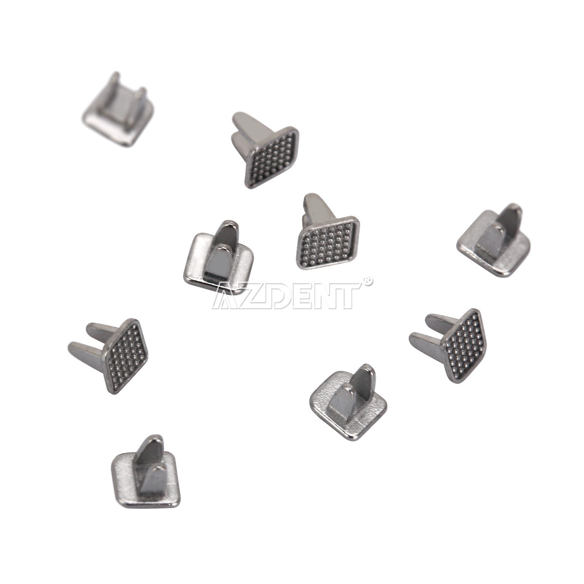 100pcs Ortodoncia Dental Mordida Turbos Abrelatas Domadores de Lengua Monoblock