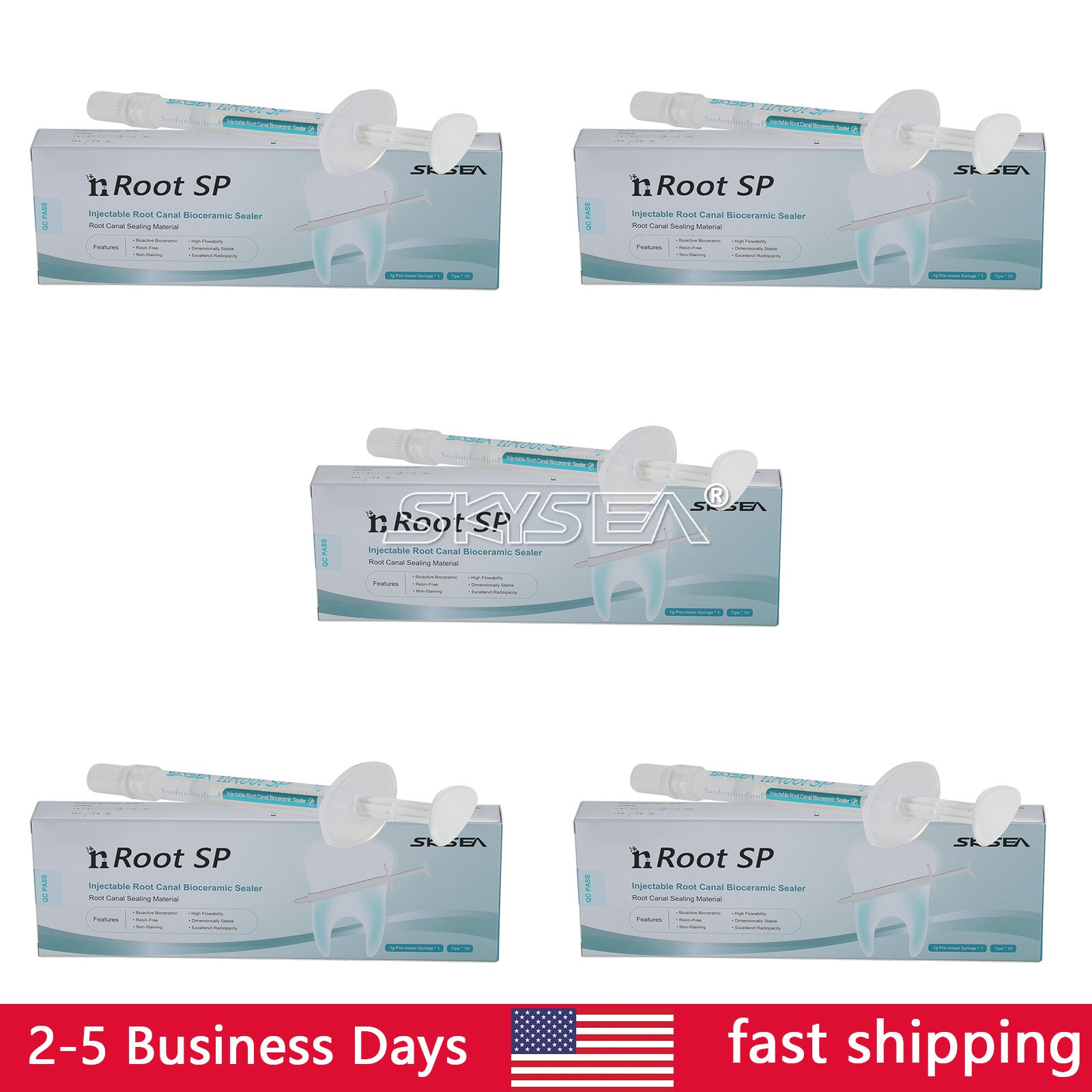 1g SP Dental Injectable Root Canal Bioceramic Sealer Endodontic Sealing Filling