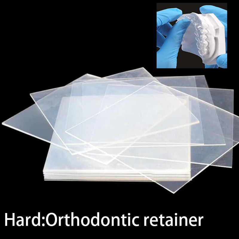 Dental Ortho Splint Retainer Vacuum Forming Soft/Hard Thermoforming Materials