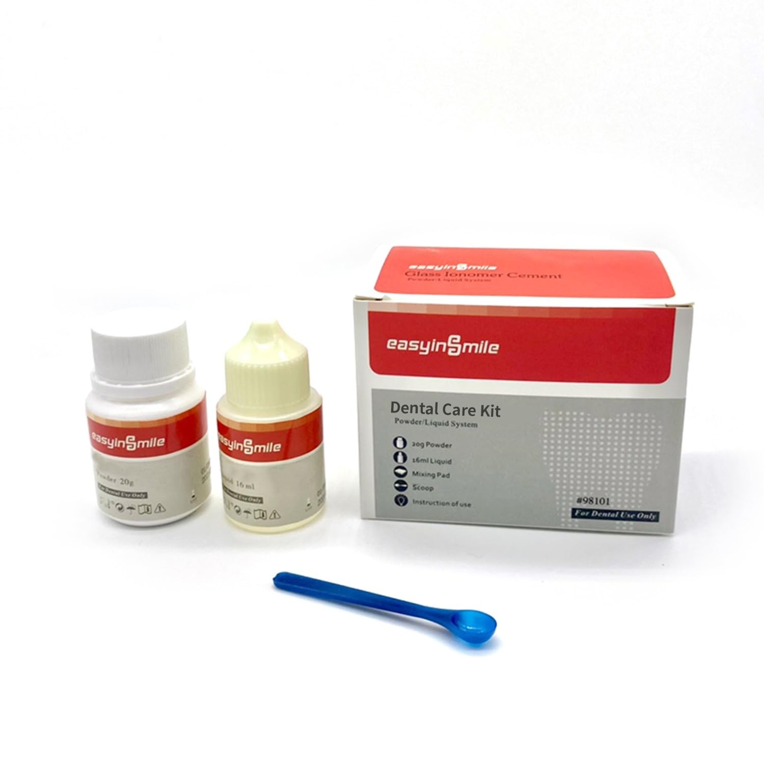 Tooth Repair Kit Zinc Oxide Eugenol Dental Cement for Chipped Broken Teeth
