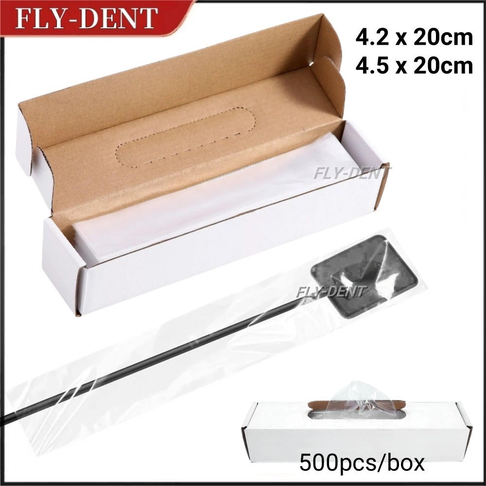 500pcs/box Dental X-Ray Sensor Covers Disposable Sensor Sleeves Protector Film