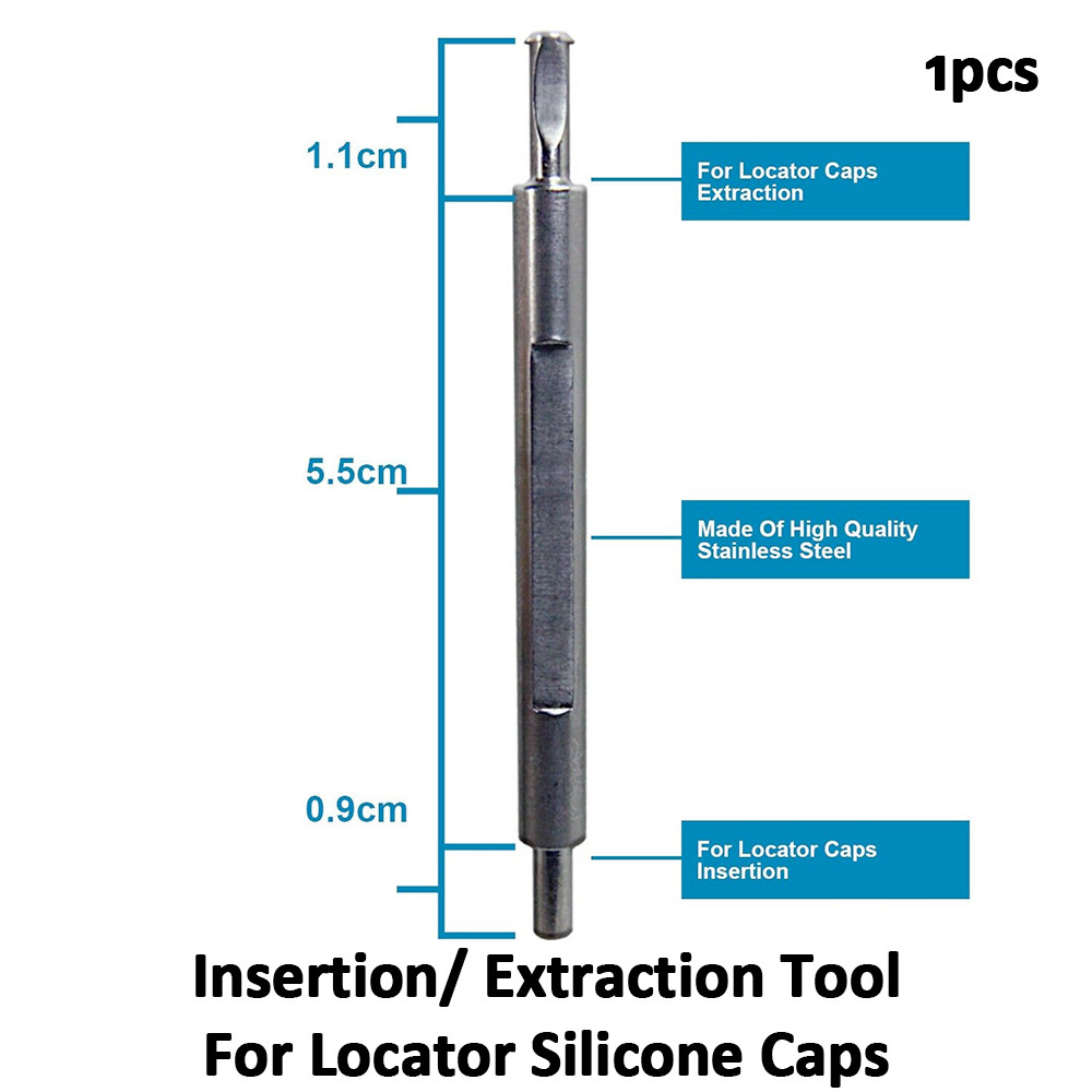 1pcs Dental Loc-In Silicone Retention Caps Extraction Insertion T00l Locator