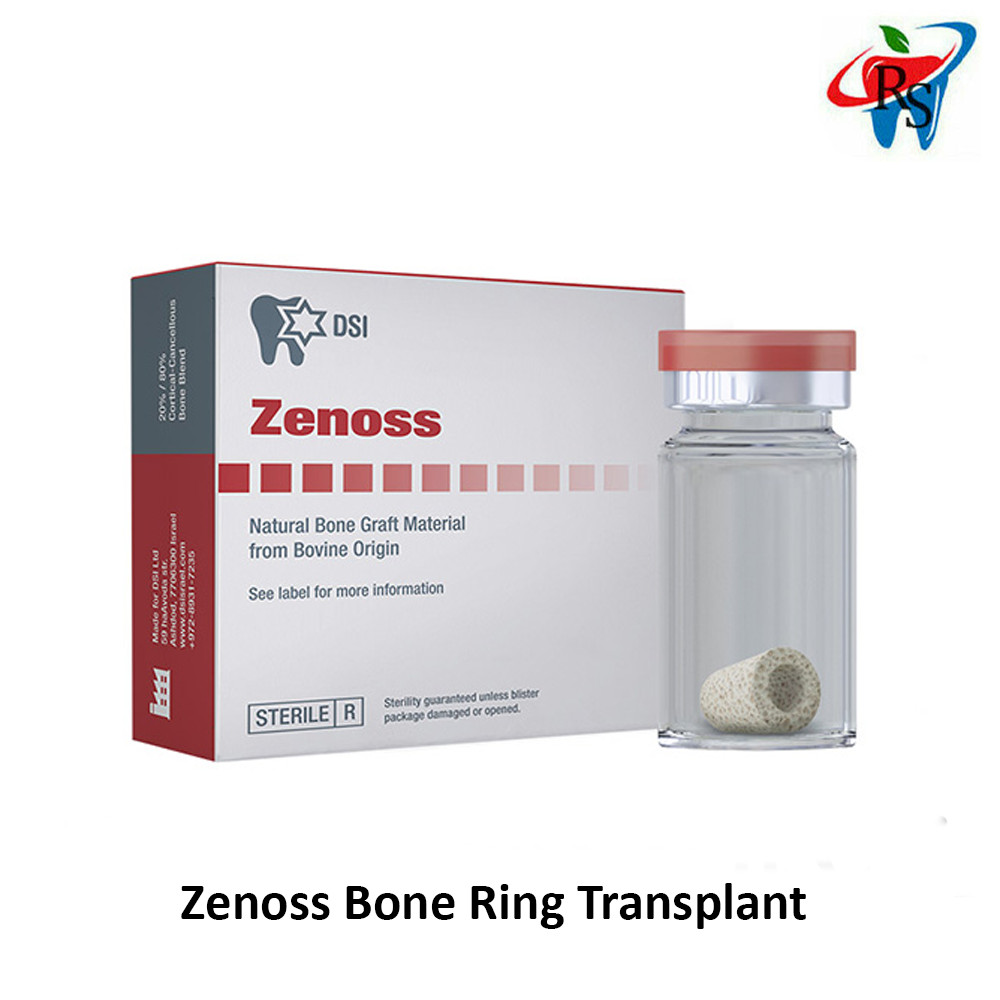 1pcs Dental Ze n0ss B0ne Ring Grft Trnsplnt From B0vine Origin Fixture Blister