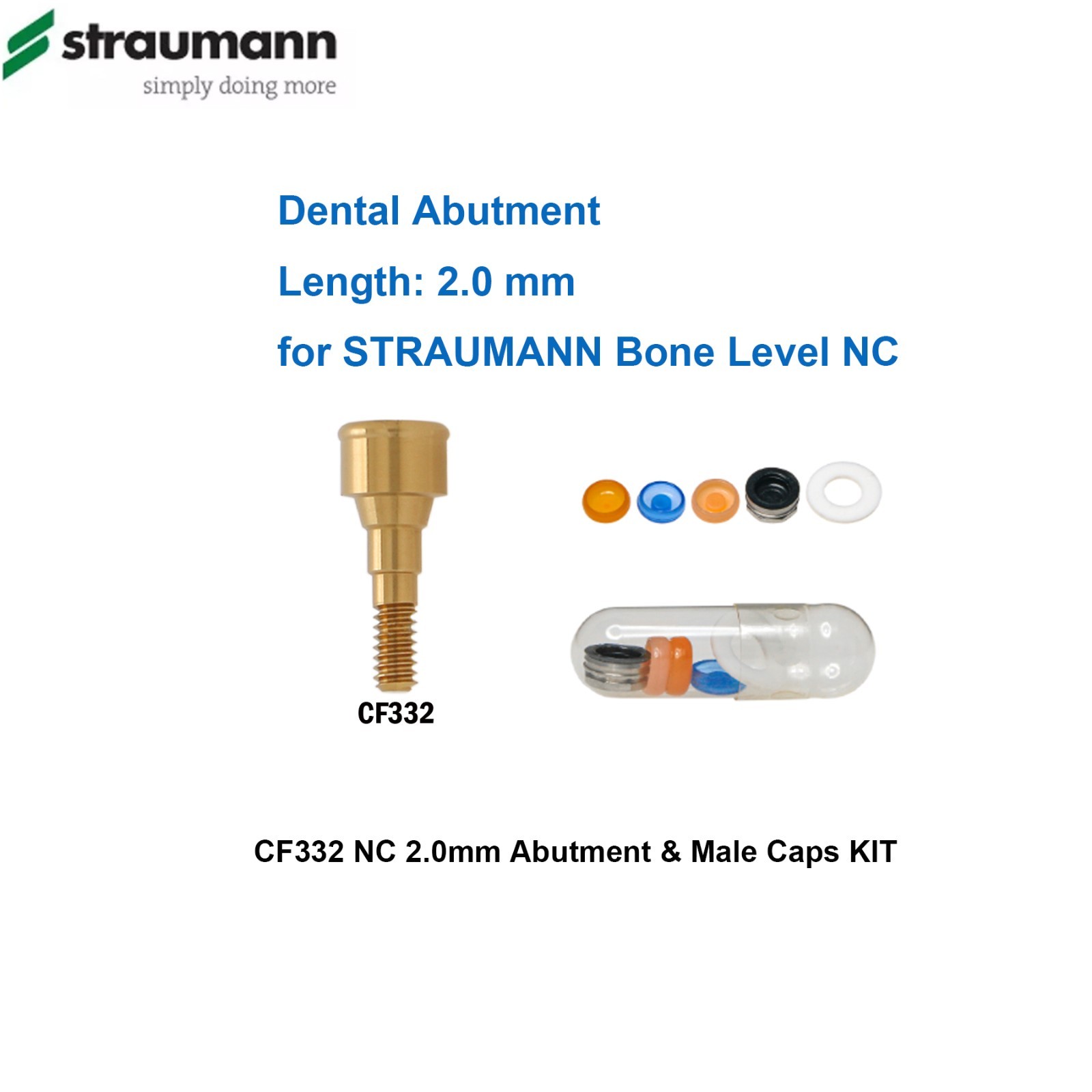 Fit Straumann ITI Healing & Locator Abutment Impression Transfer Analog Scanbody