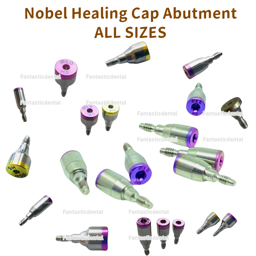 Nobel Healing Cap Abutment Dental RP NP Fit Nobel Active Φ3.6/5.0/6.0