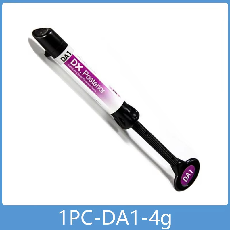 Dental Light Cure Nano Hybrid Resin Composite Dentin Filling Resin Syringe