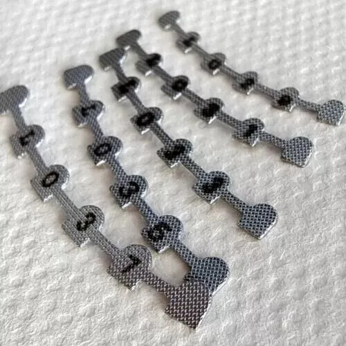 10Pcs/Pack Dental Bonding Splints Lingual Retainer upper:38#-47#,lower:29#-37#