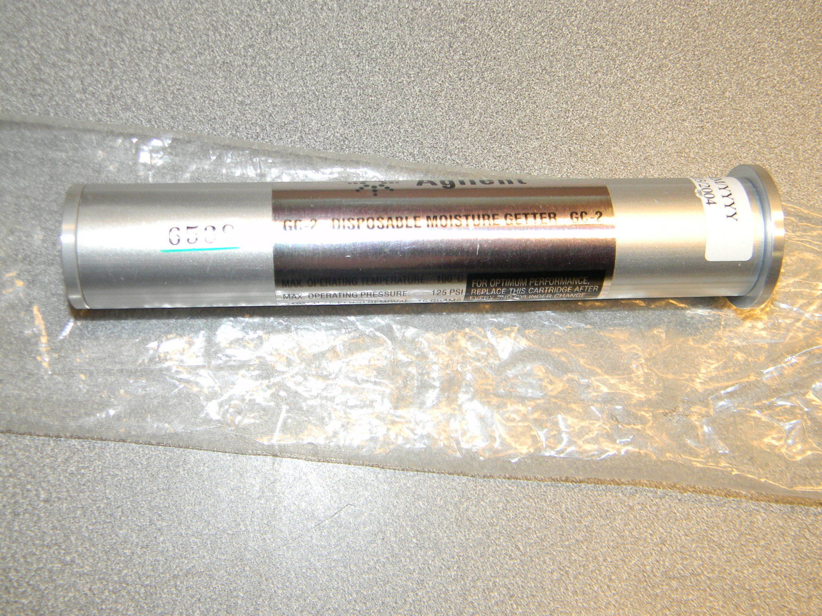 Agilent GC-2 Disposable Moisture Getter (Max. Operating Temperature: 100°C)