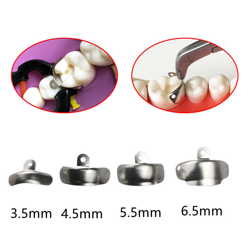 Dental Matrix Bands Palodent V3 Style Sectional Contoured Matrices 50PCS