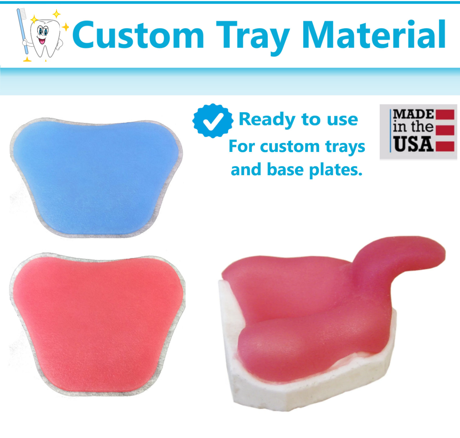 Dental Hybrid Composite Custom Tray Material, Ready To use, Light Curing Hybrid