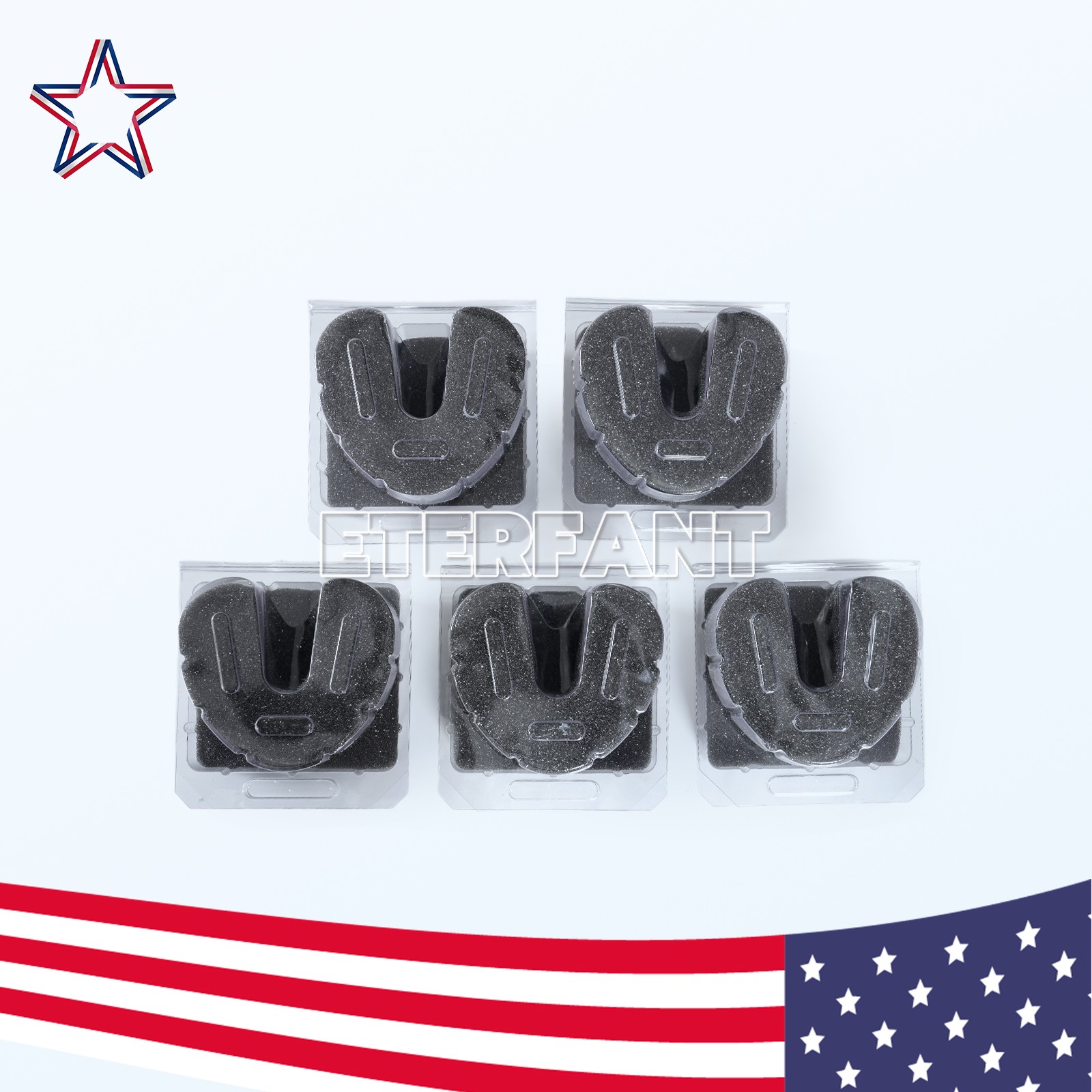 300Pcs Dental Denture Transport Box Teeth Crown Veneer Storage Container Case