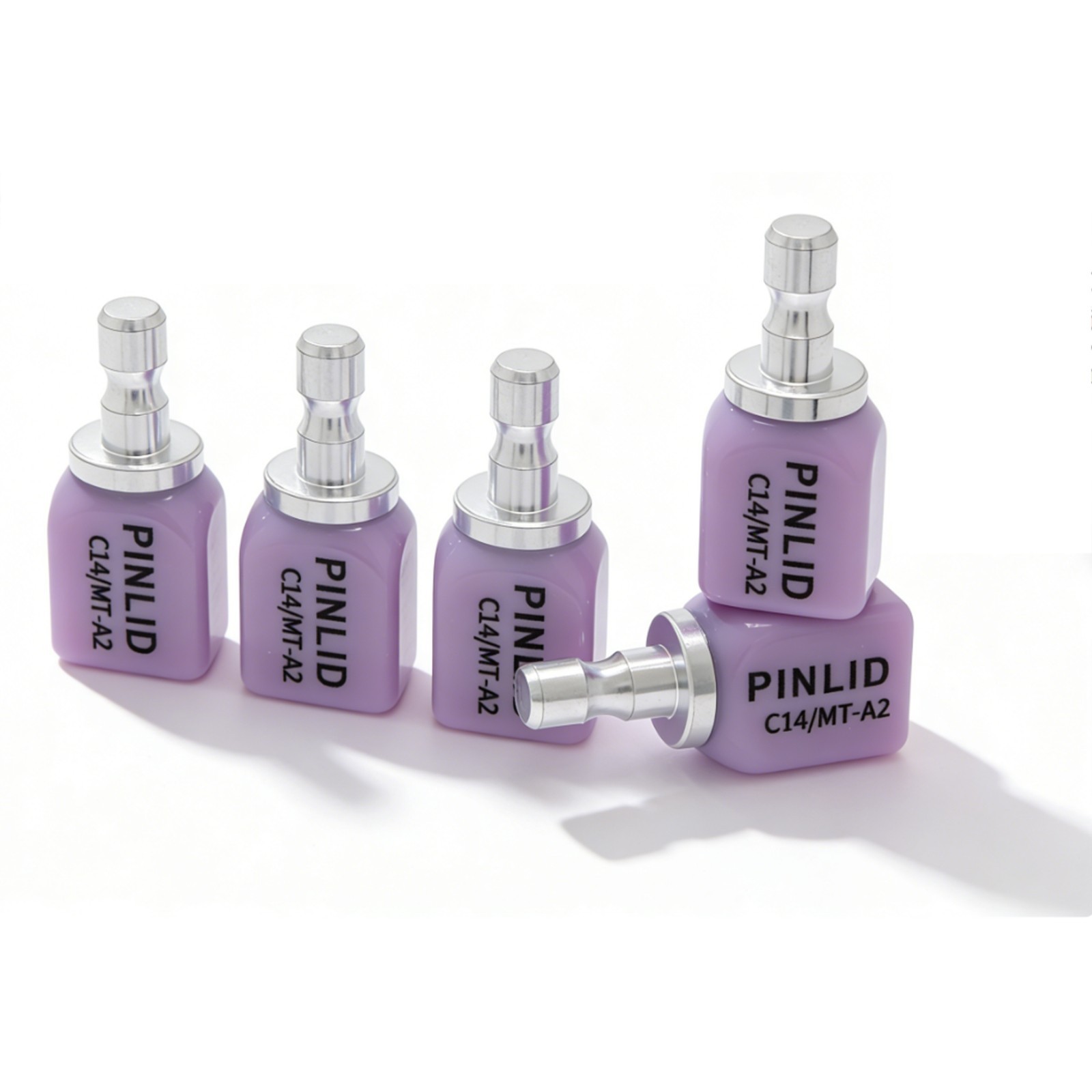 Dental C14 MT Lithium Disilicate Glass Ceramic Blocks A1–BL4 CAD/CAM 5pcs/Box
