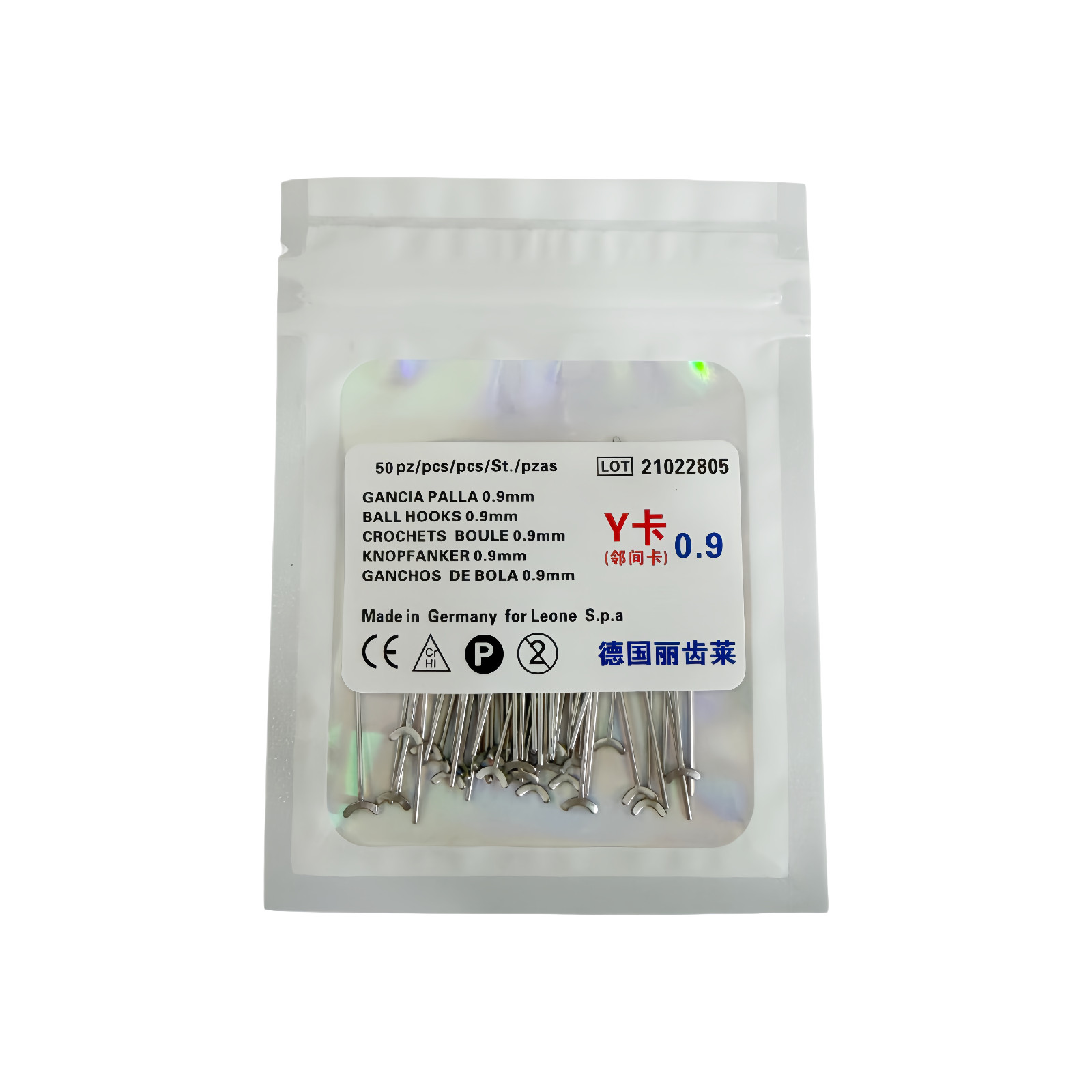 Dental Ball Retainer J Clasp Oblique Clasps Bars Y-Type Ortho Scheu Style