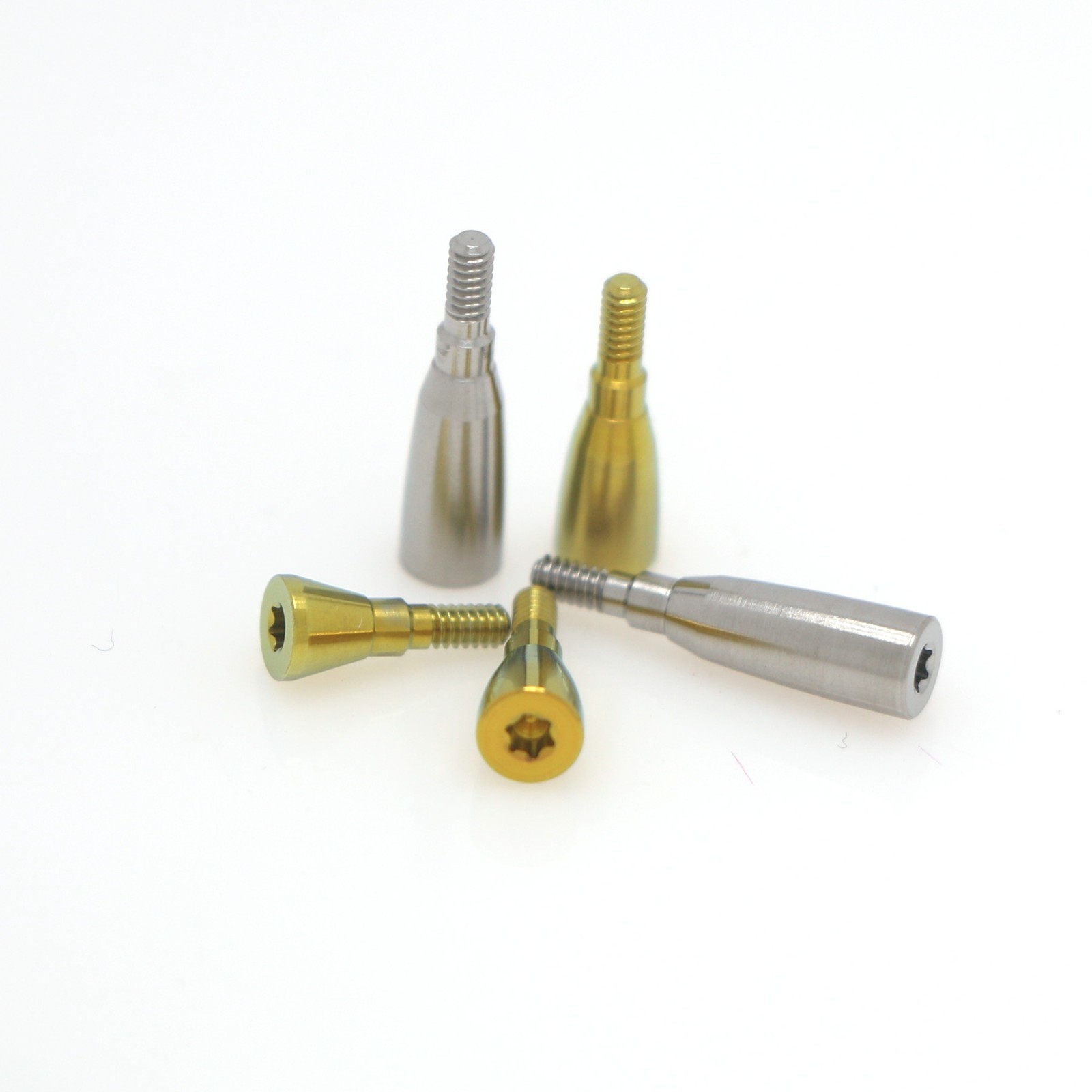 US NC Healing Abutment & Closure Cap Fits Straumann CrossFit BLT Ø3.3 5pcs/set