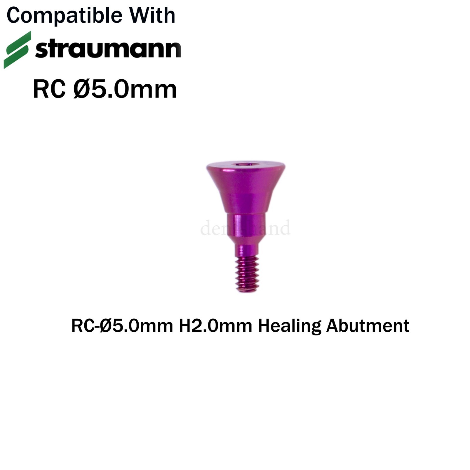 RC Dental Healing Abutment Caps Cover Screw Fit ITI Straumann BL/BLT Implant Sys
