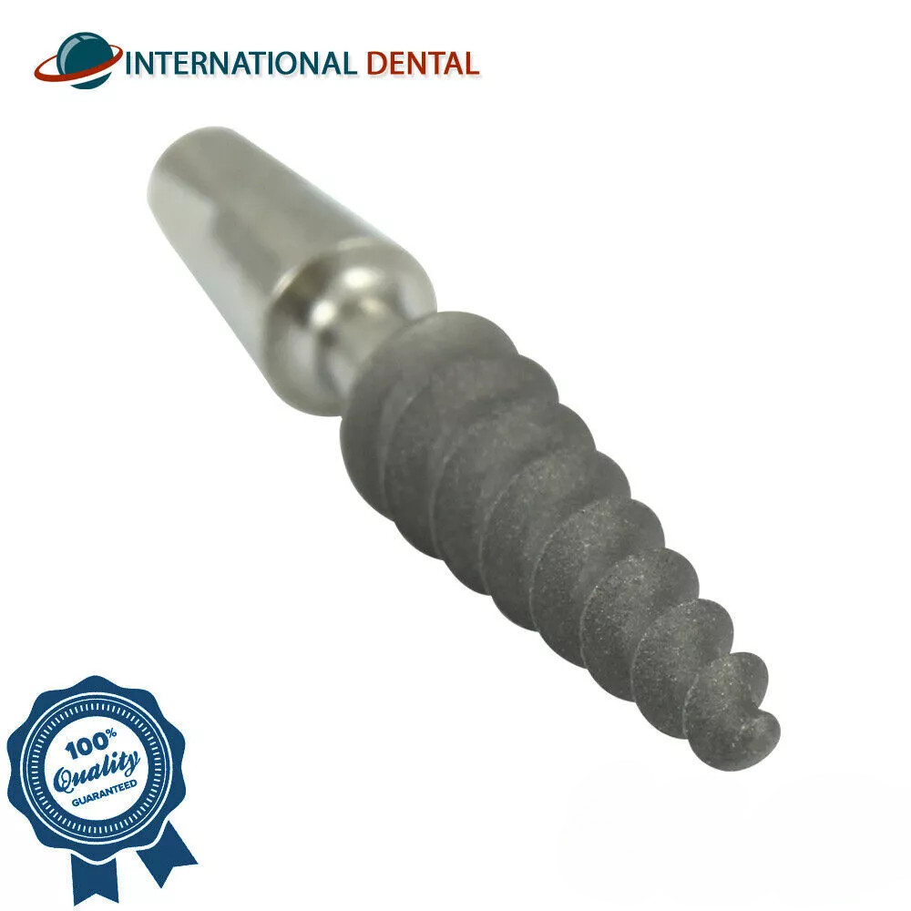 1x GDT Dental Flexible Neck One Piece Fixture Titanium RBM Prosthetic Integrated
