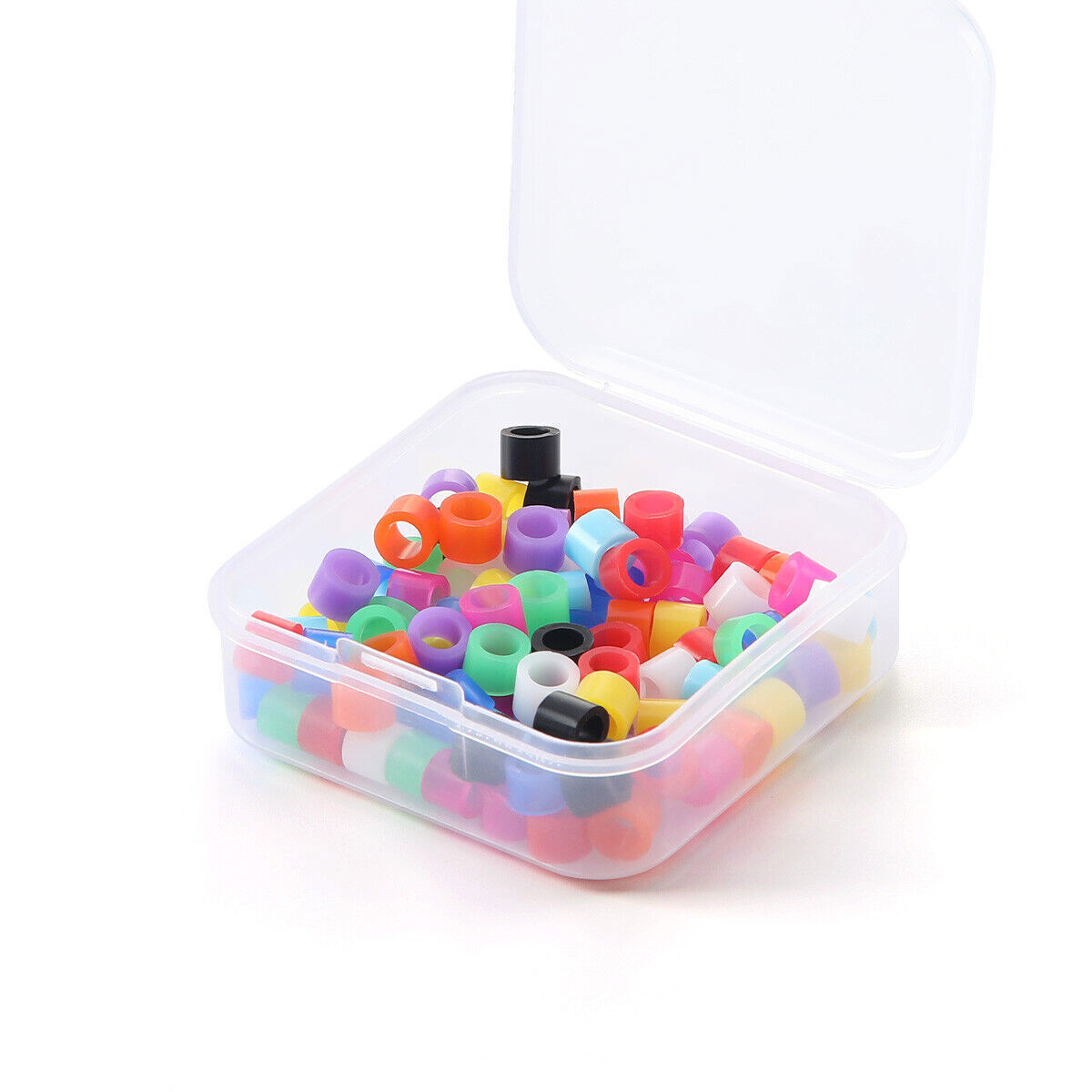 Dental Silicone Color Code Rings Circle Bands Instrument Large/Small 100Pcs/Box