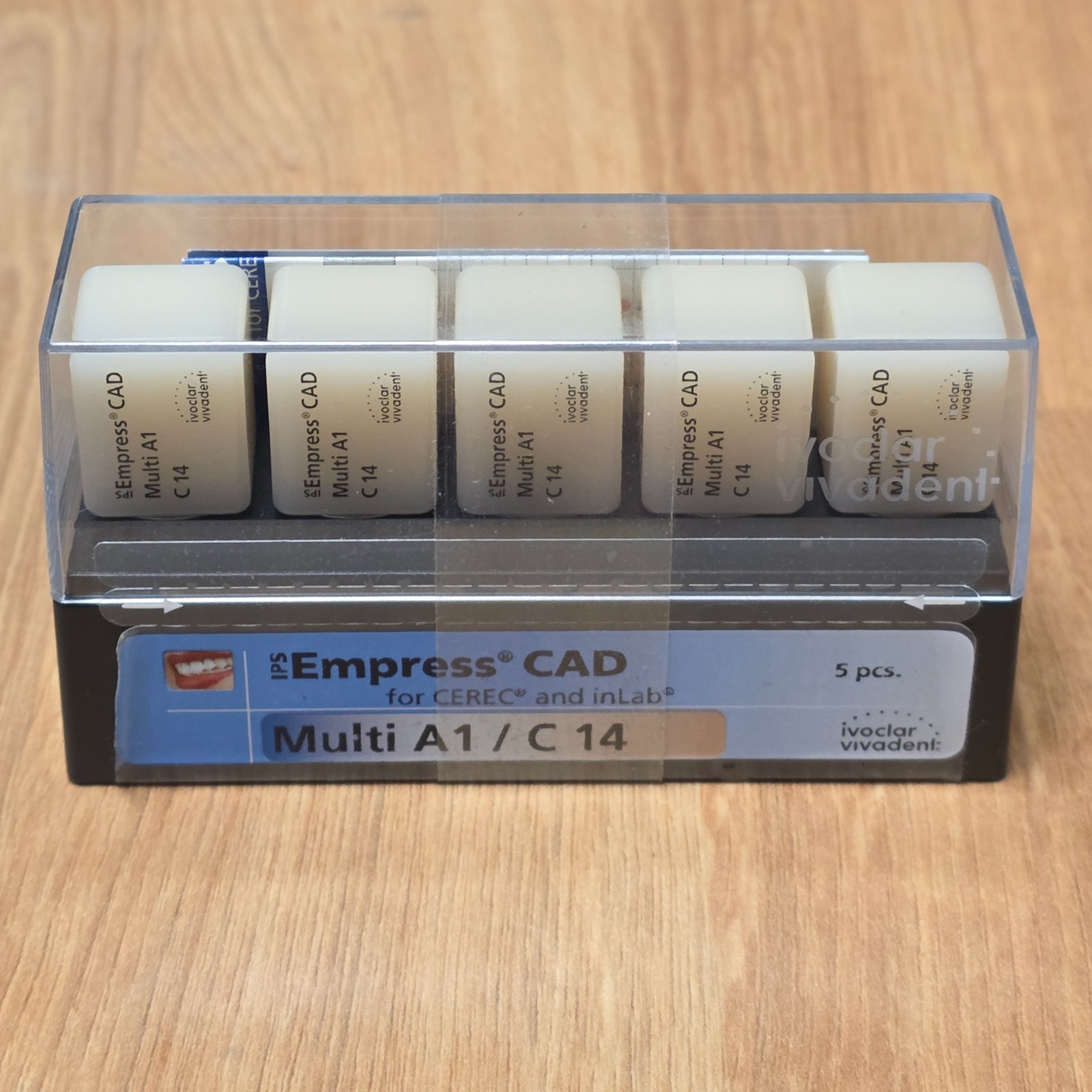 Ivoclar IPS Empress CAD – MULTI A1 / C14 – 5 Blocks for CEREC