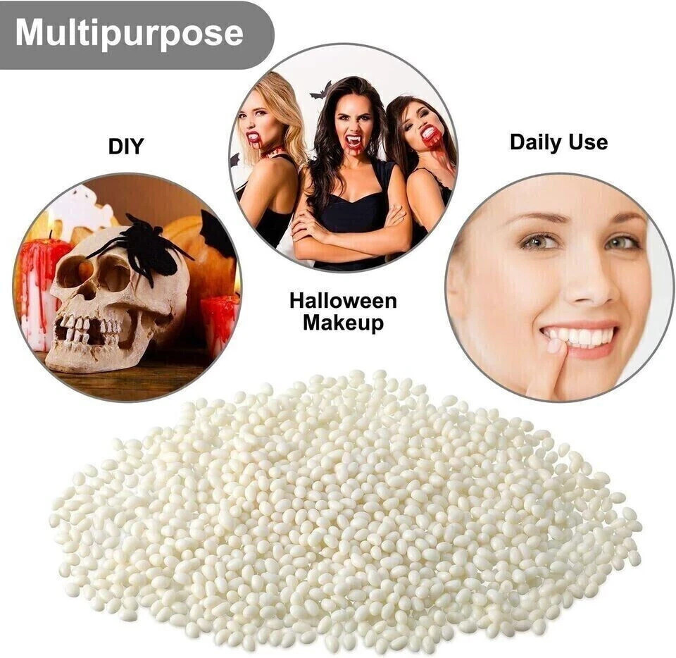 Dental Thermal Fitting Beads Replacement Temporary Tooth Denture 25g Material