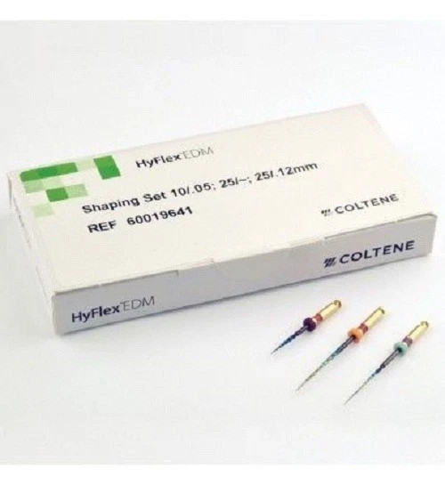 COLTENE HYFLEX EDM 3 FILES TOTAL DENTAL ROTARY FILES FRESH AND GOOD QUALITY f.s.