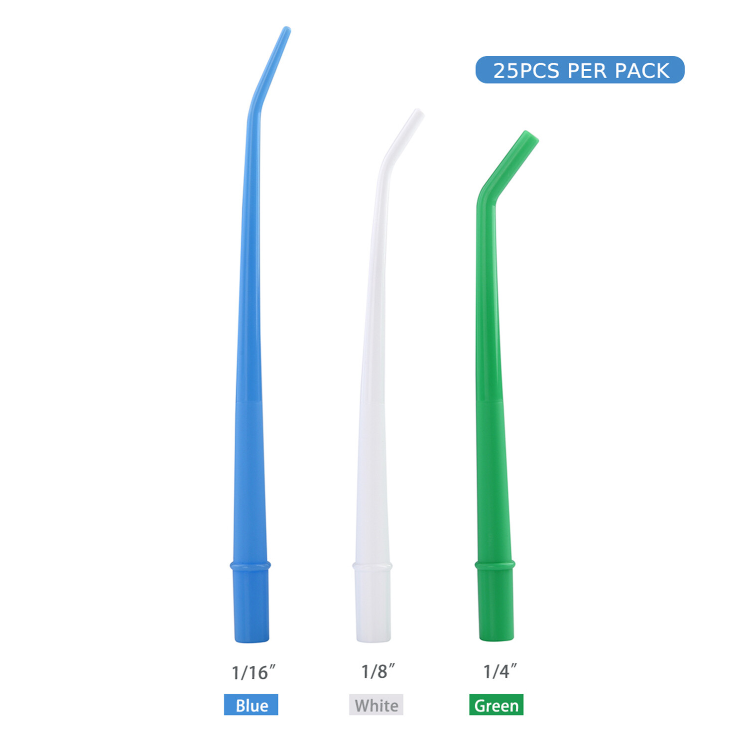 Disposable Dental Surgical Aspirator Suction Saliva Ejector Tip , 100pcs(4 Bags)