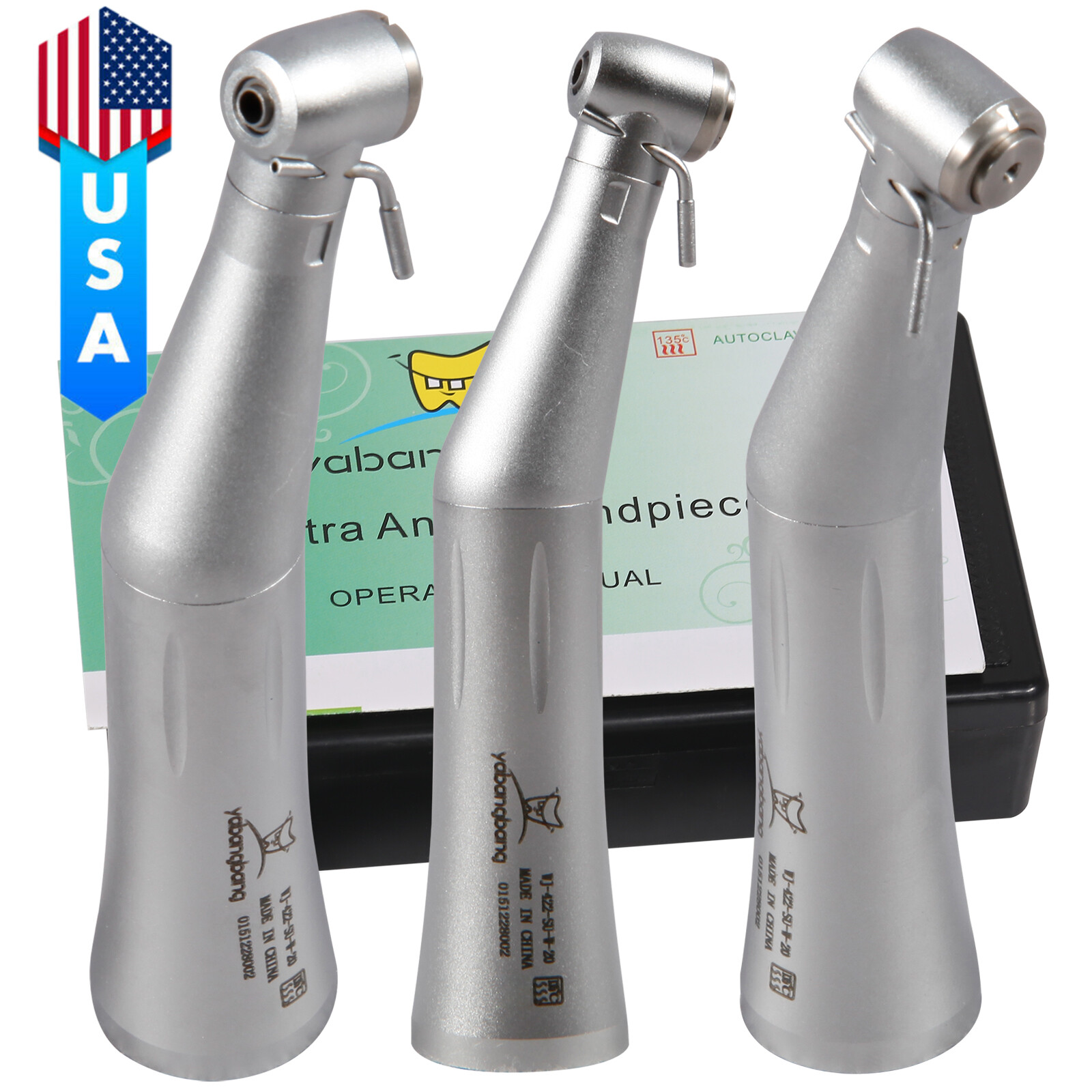 NSK MAX SG20 Dental 20:1 Reduction Implant Contra Angle Surgical Handpiece Push