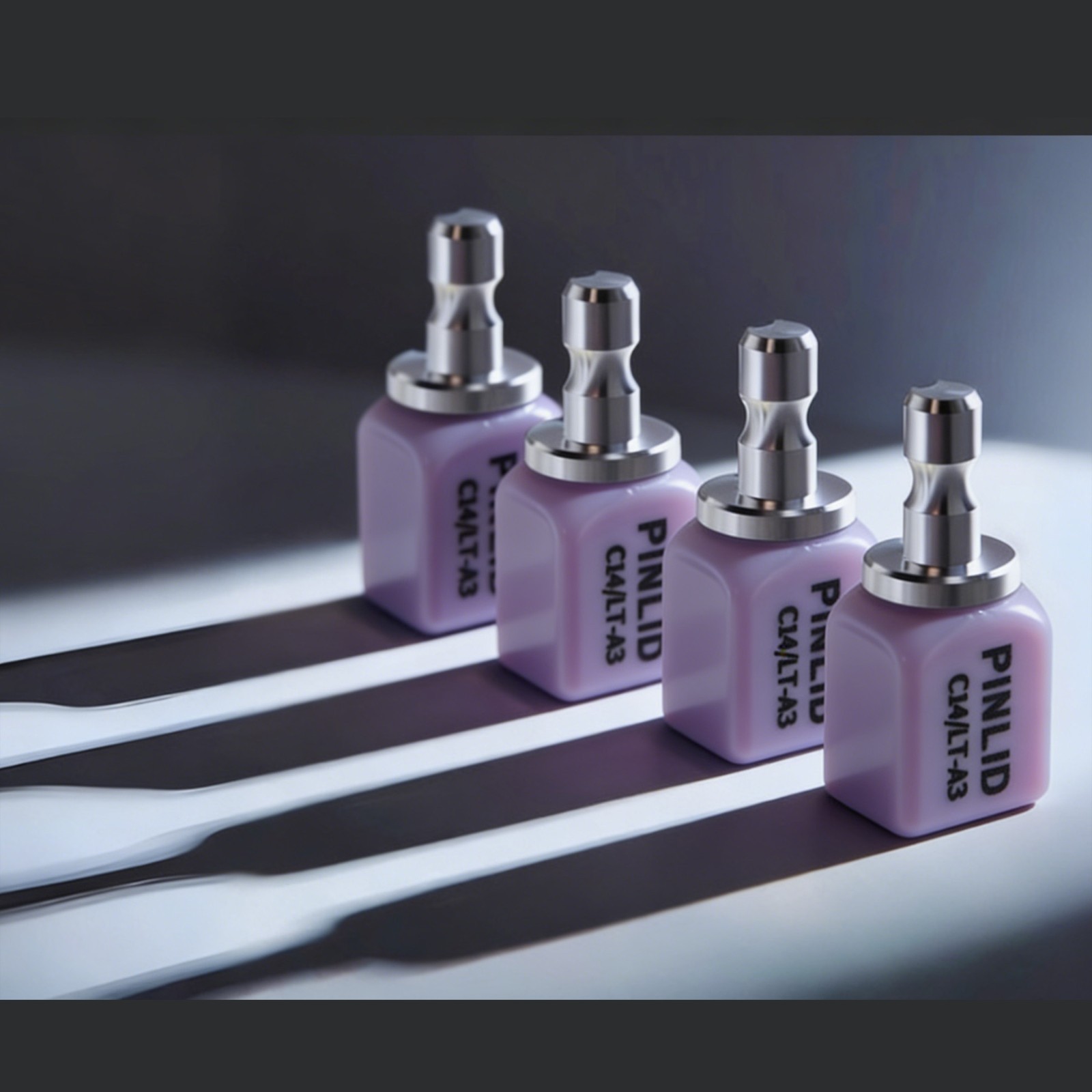 5Pcs US C14 HT/LT E.MAX CAD-CAM CEREC Lithium Disilicate Glass ceramic Blocks