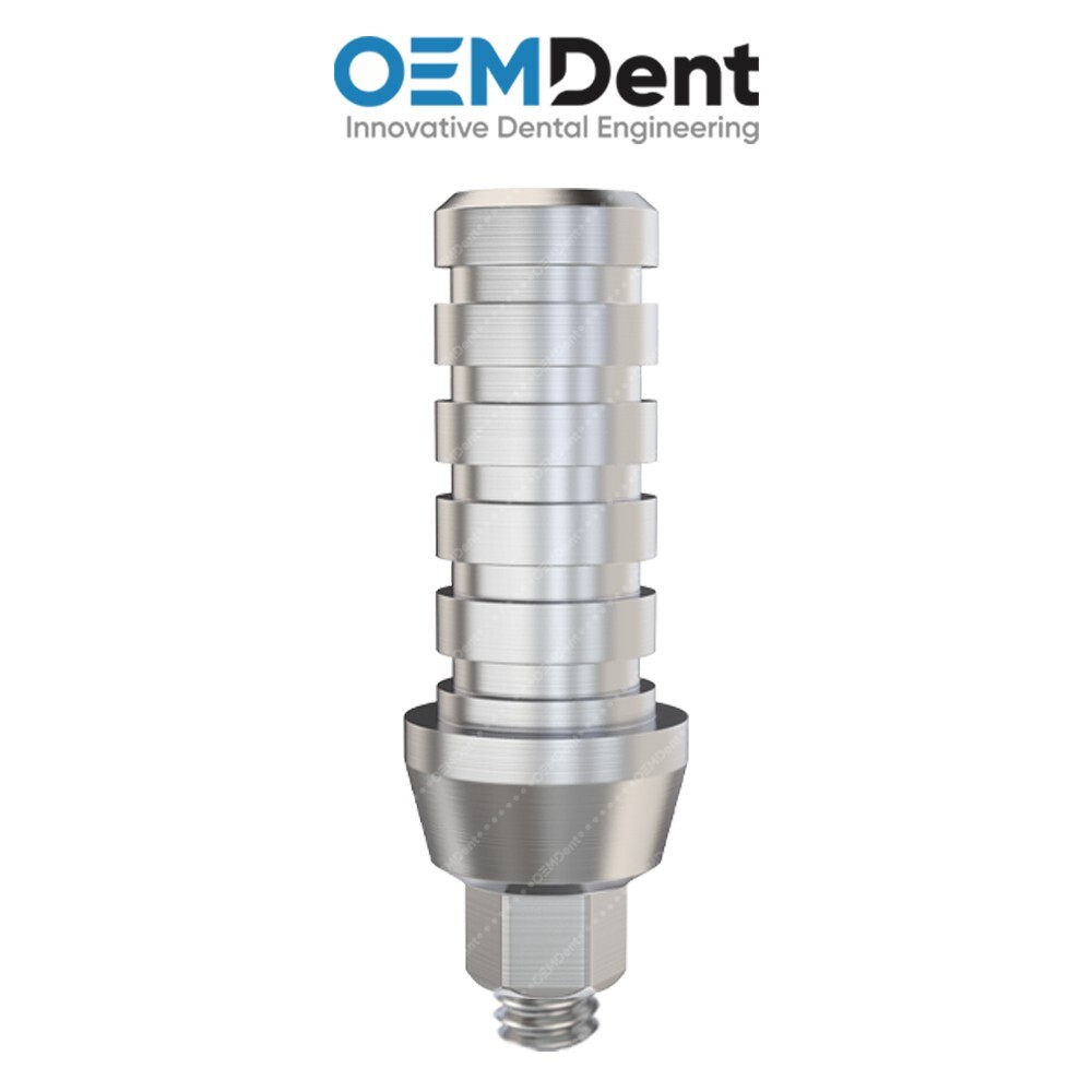 Anti Rotational Titanium Temporary Prosthetic – MIS Seven® Int Hex Compatible