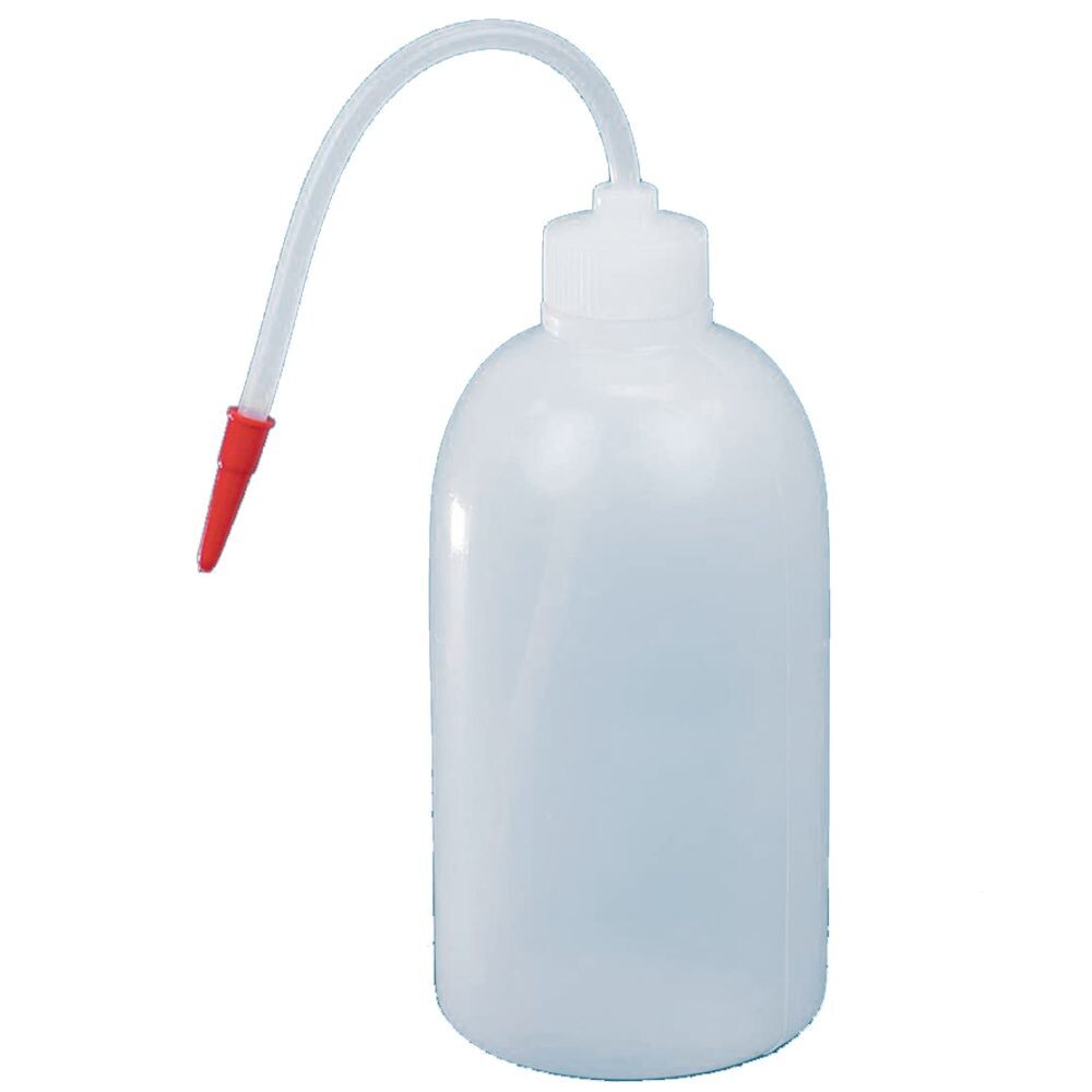 250ml Wash Bottle with Delivery Tube, LDPE, Karter Scientific 270O1 (Pack of 12)