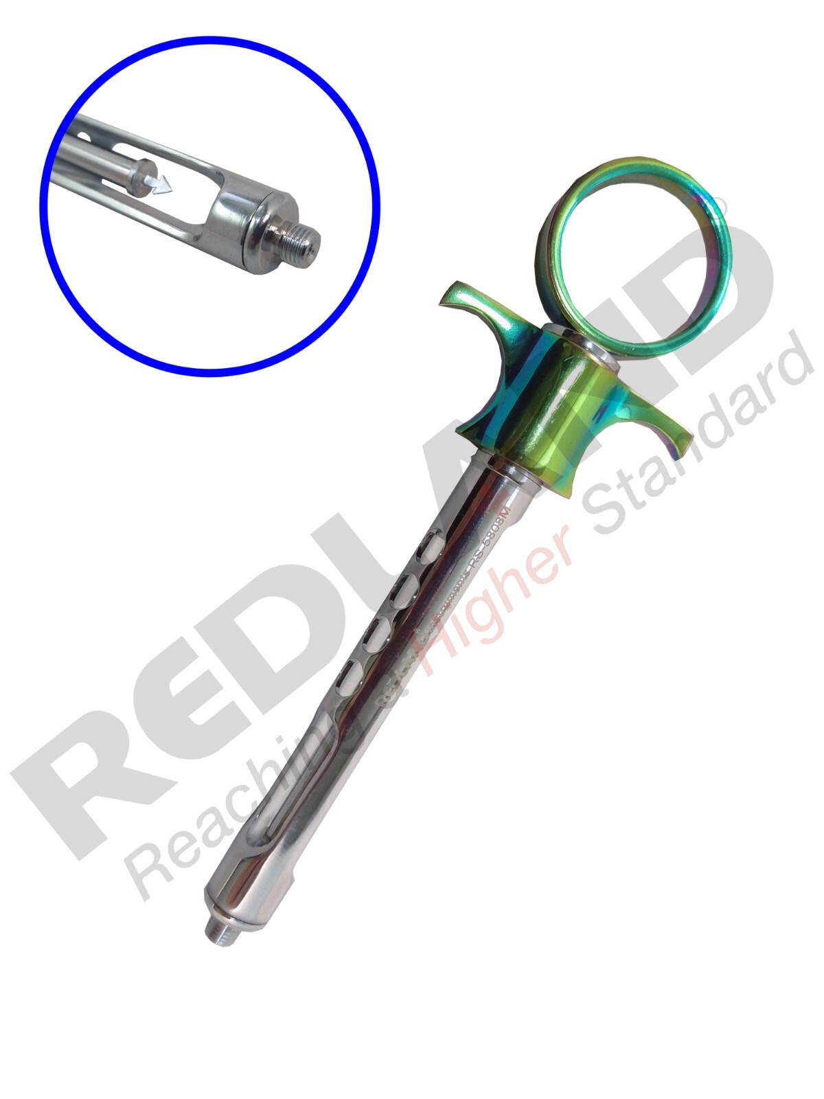 REDLAND CW Style Dental Std Anesthetic Aspirating 1.8mL Syringe 5 colors