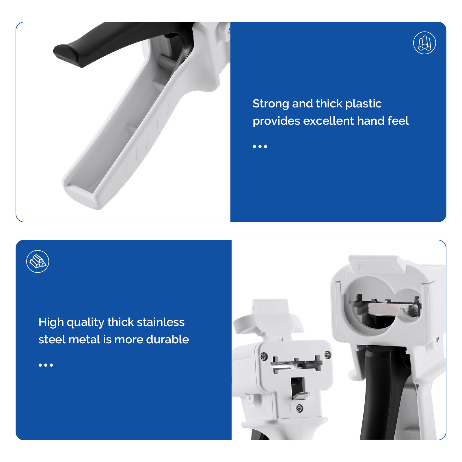 JMU Dental Impression Universal Cartridge Dispenser Delivery Gun 10:1