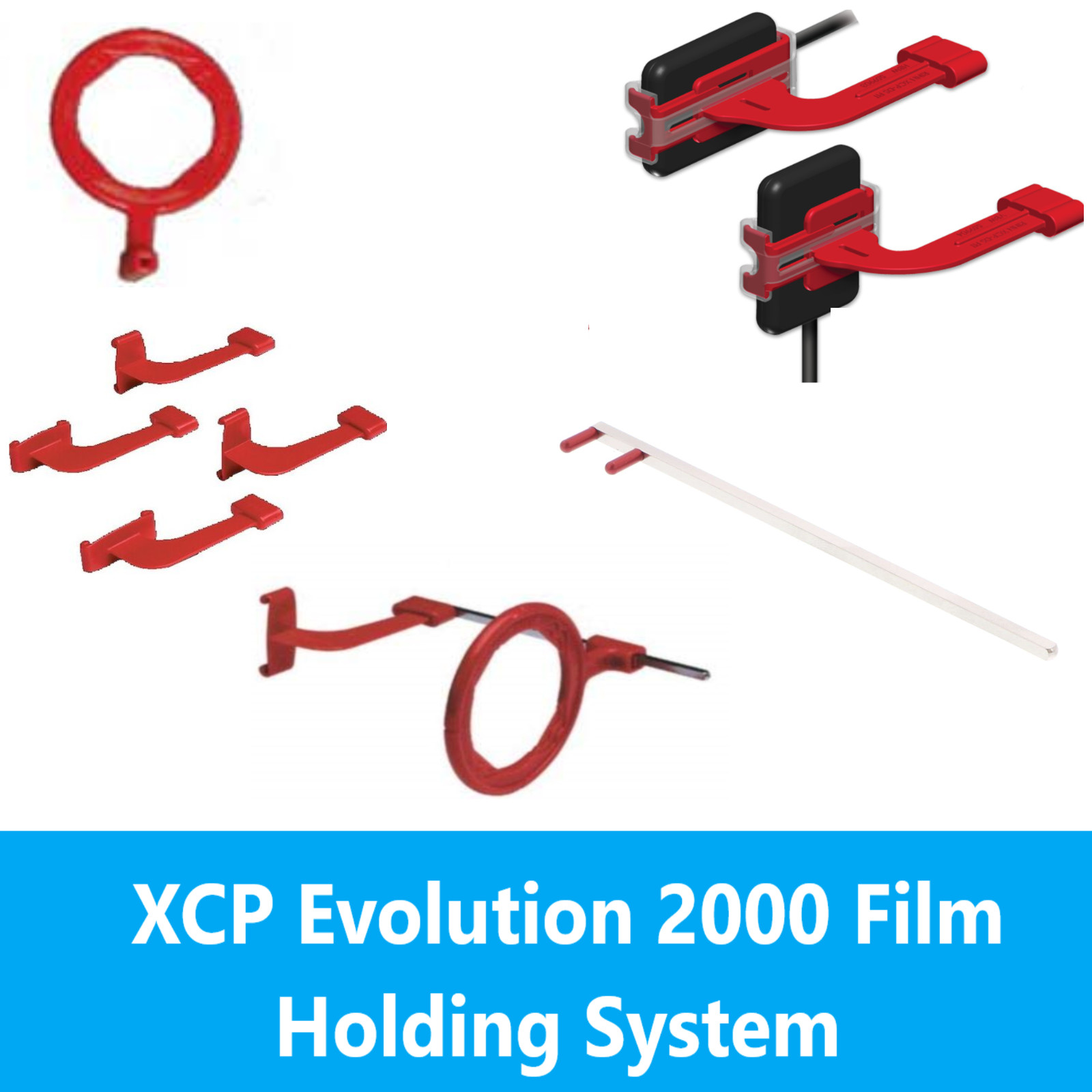 Dental XCP-DS® FIT™ Universal Digital Sensor Bitewing Arm, Ring, Biteblocks PSP