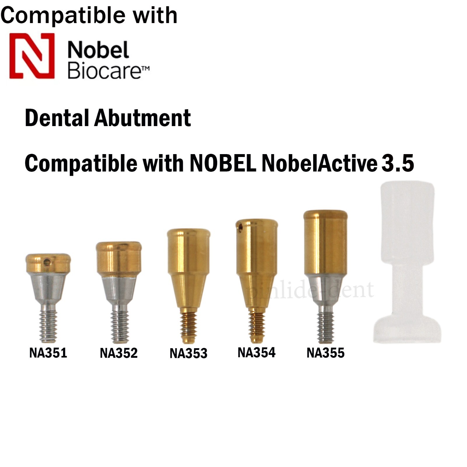 US Dental Locator Abutment NP 1-5mm GH Fit Nobel Biocare Active Male Cap Inserts