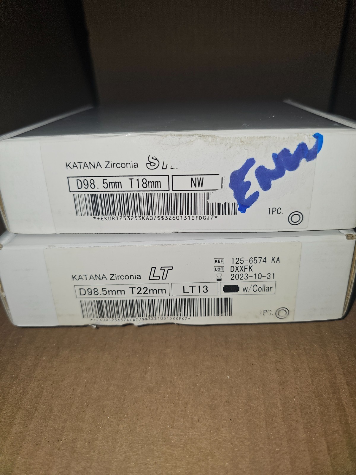 Dental Zirconia Disc LOT – Katana STML/ML – NEW