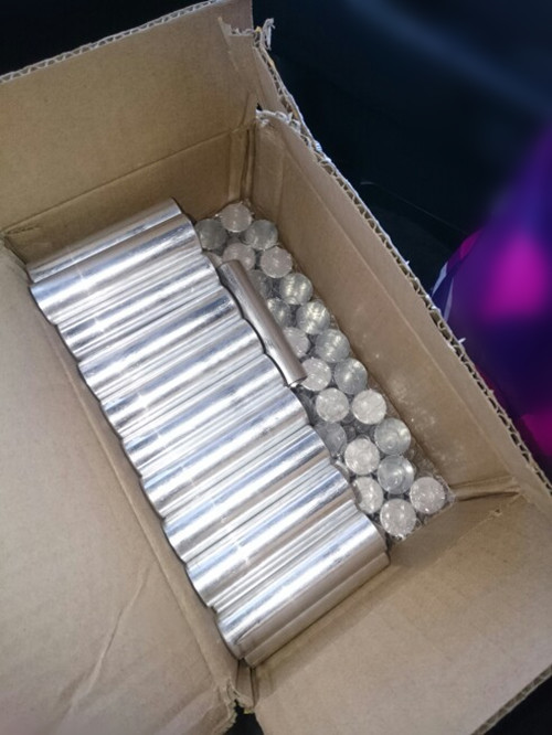 100pcs Dental Lab Aluminum Tube Empty Cartridges For Flexible Acrylic 25.5* 85mm