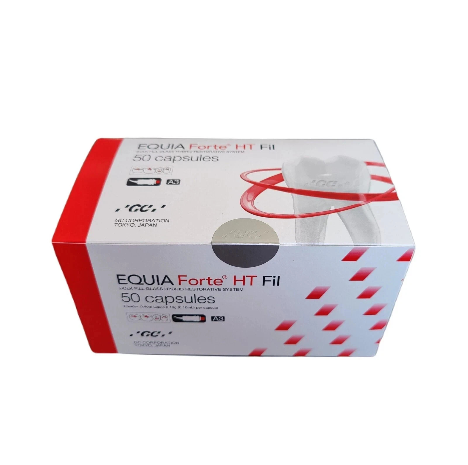 GC EQUIA Forte HT Bulk Fill Fluoride Releasing Glass Hybrid Restorativ System A2