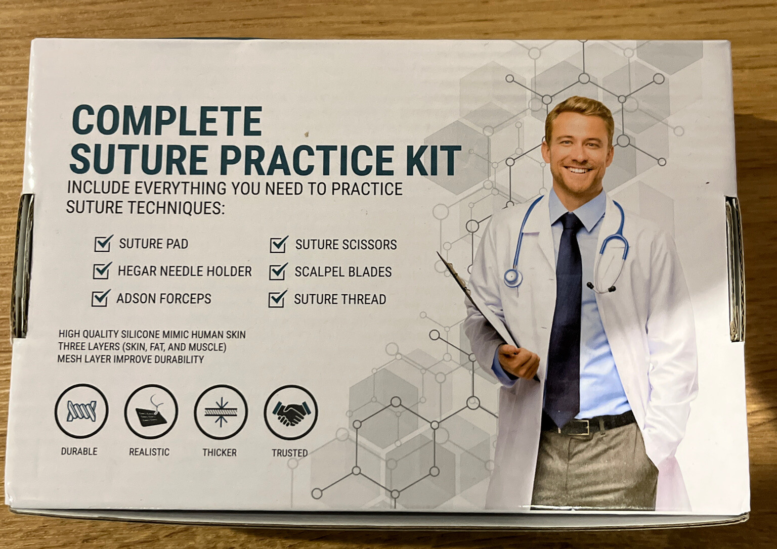 Suture Practice Kit for Medical Students Complete Suture Practice Kit NEW