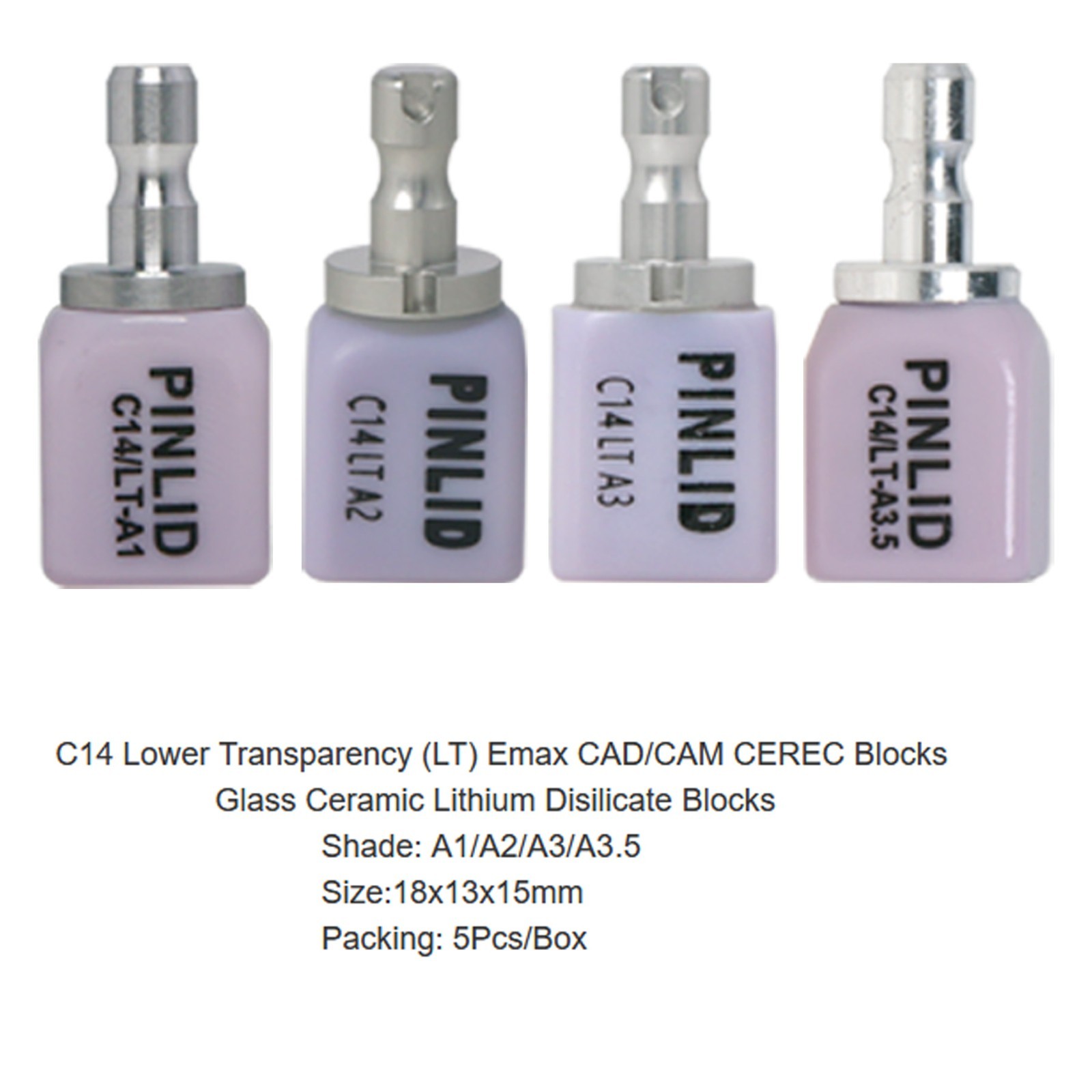 LT/HT C14 Dental IPS e.max Lithium Dislicate Glass Ceramic block CAD CEREC/InLab