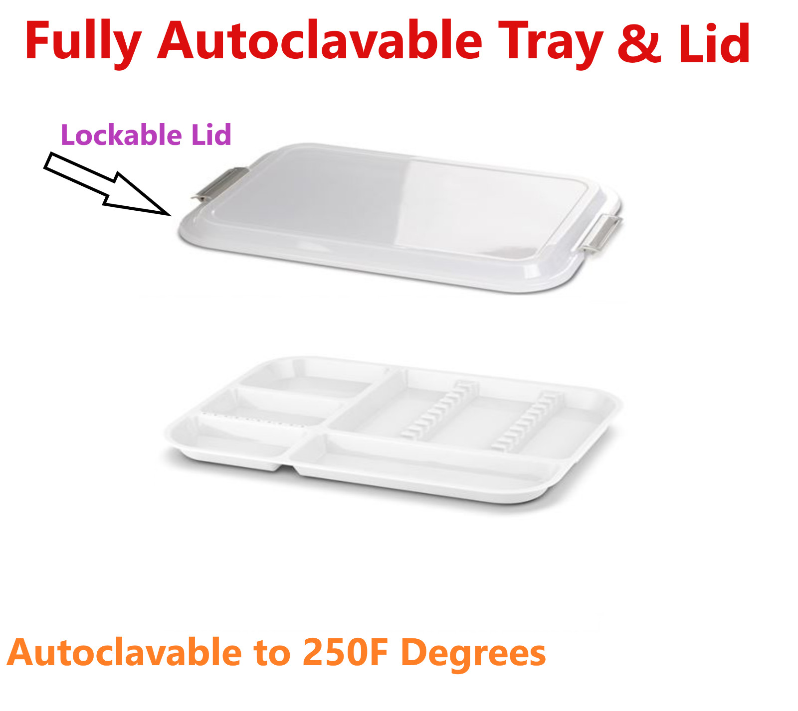Dental Setup B Lock Size B Ritter Divided Tray B-Lok Trays or Cover