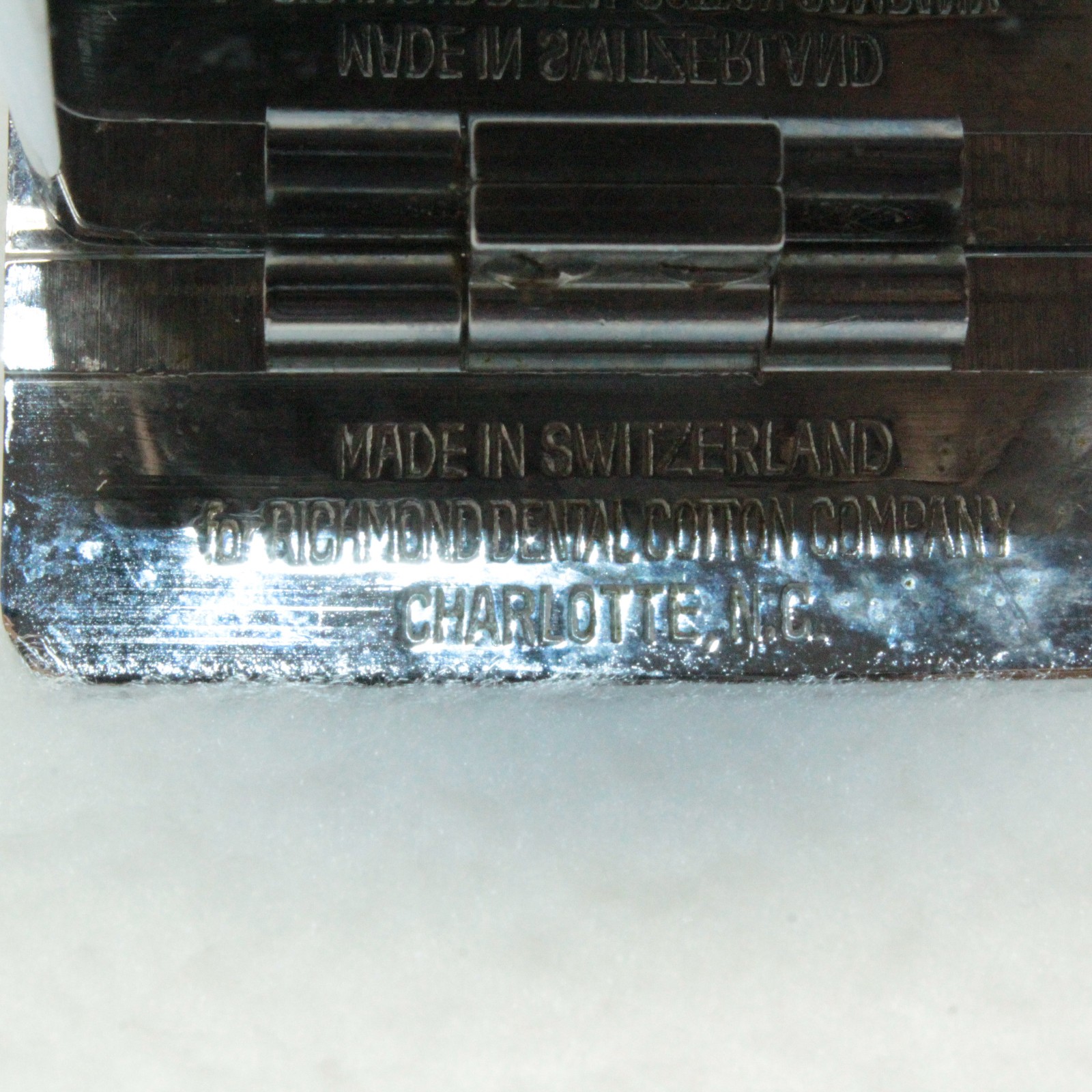 Dental Cotton Pellet Dispenser for Richmond Dental Made in Switzerland