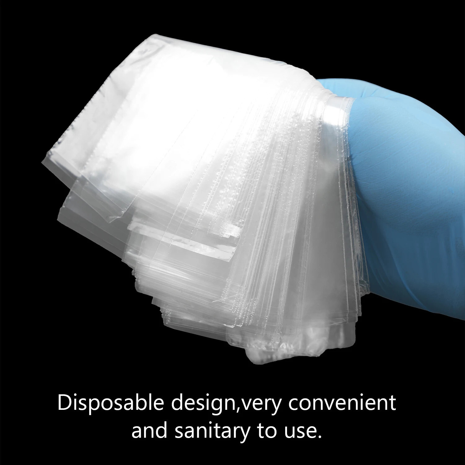 500pcs Dental Disposable Plastic X-ray Sensor Sleeves Cover Barrier 4.2/4.5cm US