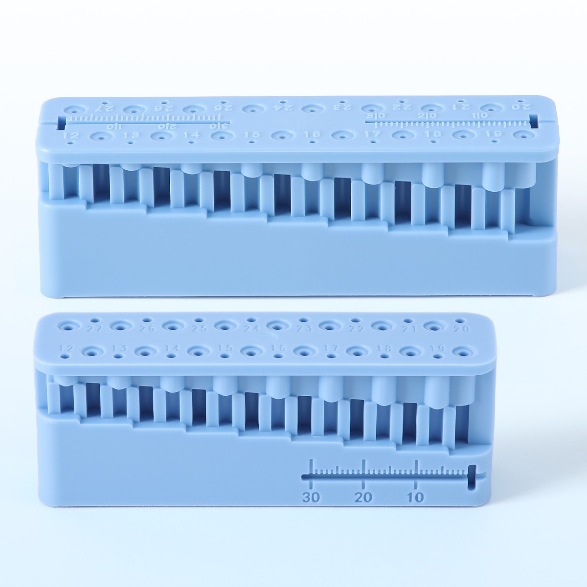 Dental Endo Measuring Block Endodontic File Holder Measuring Ruler Autoclavable