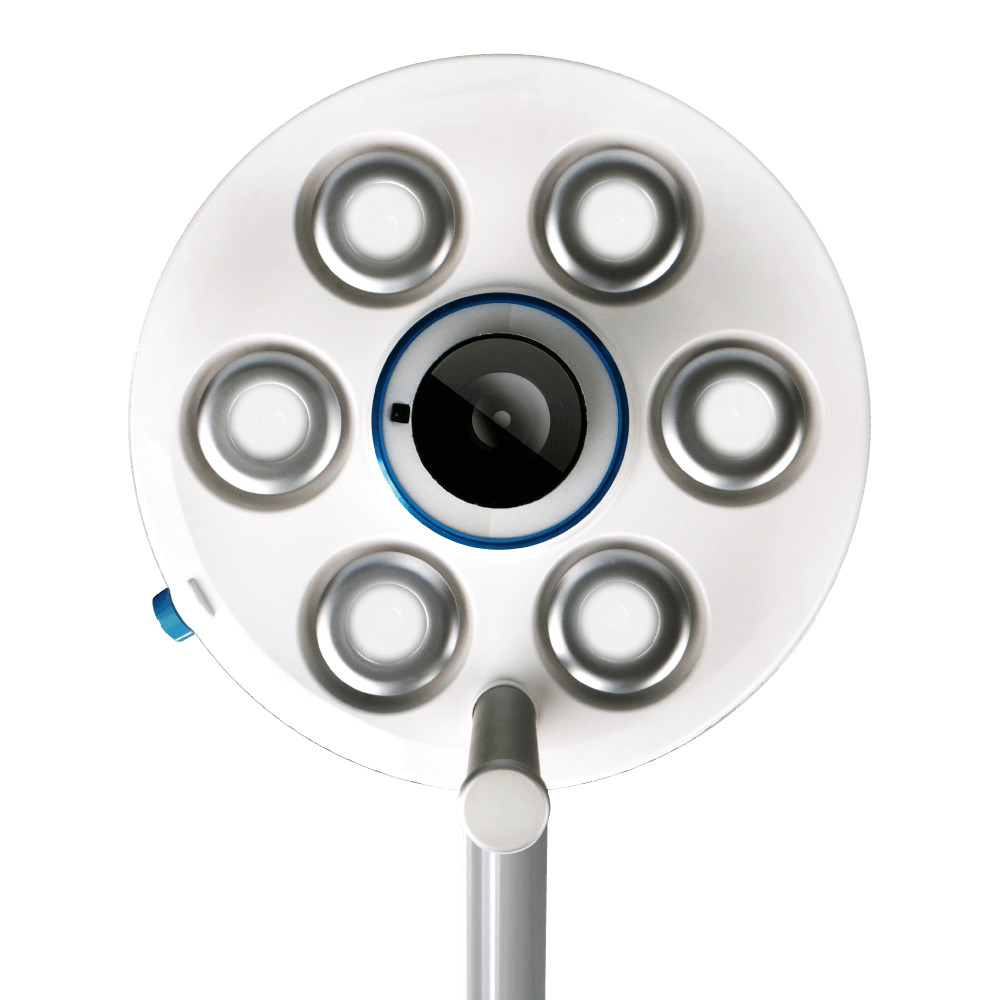 Dentazon D6 HEXA: LED Dental Operatory Surgery Light D-CAM Cordless