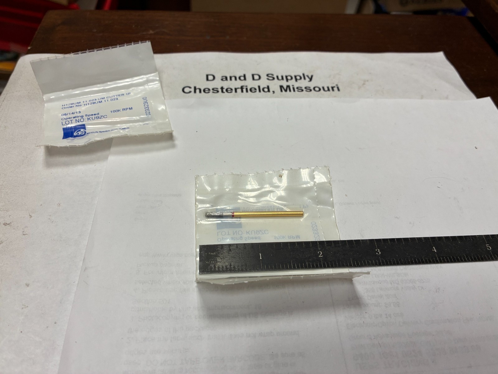 Brasseler USA, H129UM UM.11.023, Round-End Taper Carbide Bur, Factory Sealed
