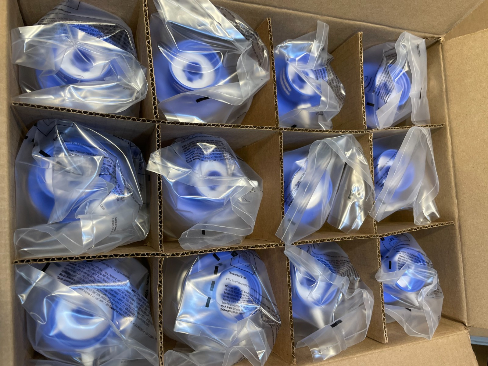 Box of 12 New Thermo Scientific Nalgene Rapid Flow Filters 595-4520 exp. 2/2030