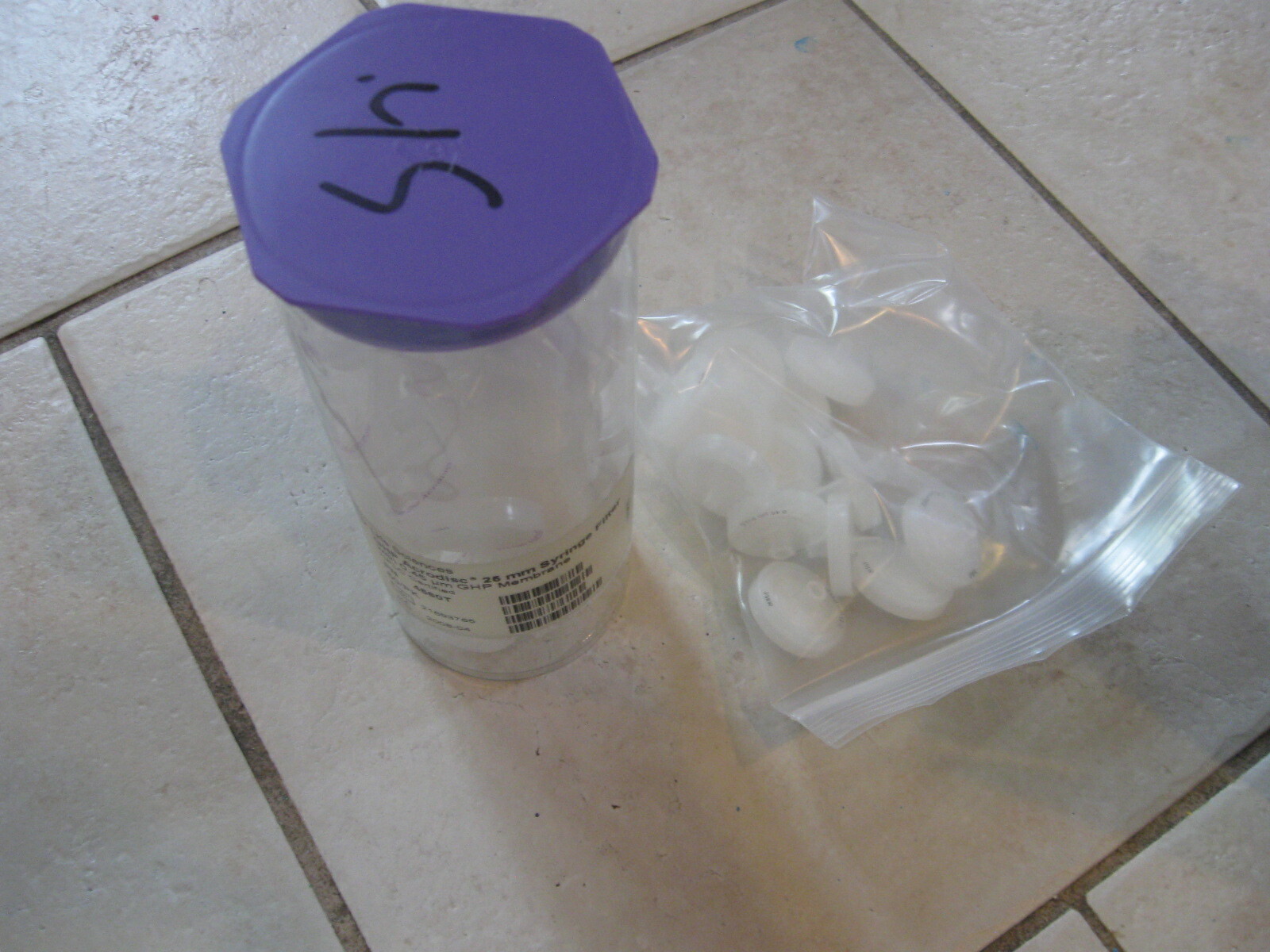 LOT 60+ VWR & Pall Acrodisc 25 mm Syringe Filters w/ .45 uM GHP membrane 4560T