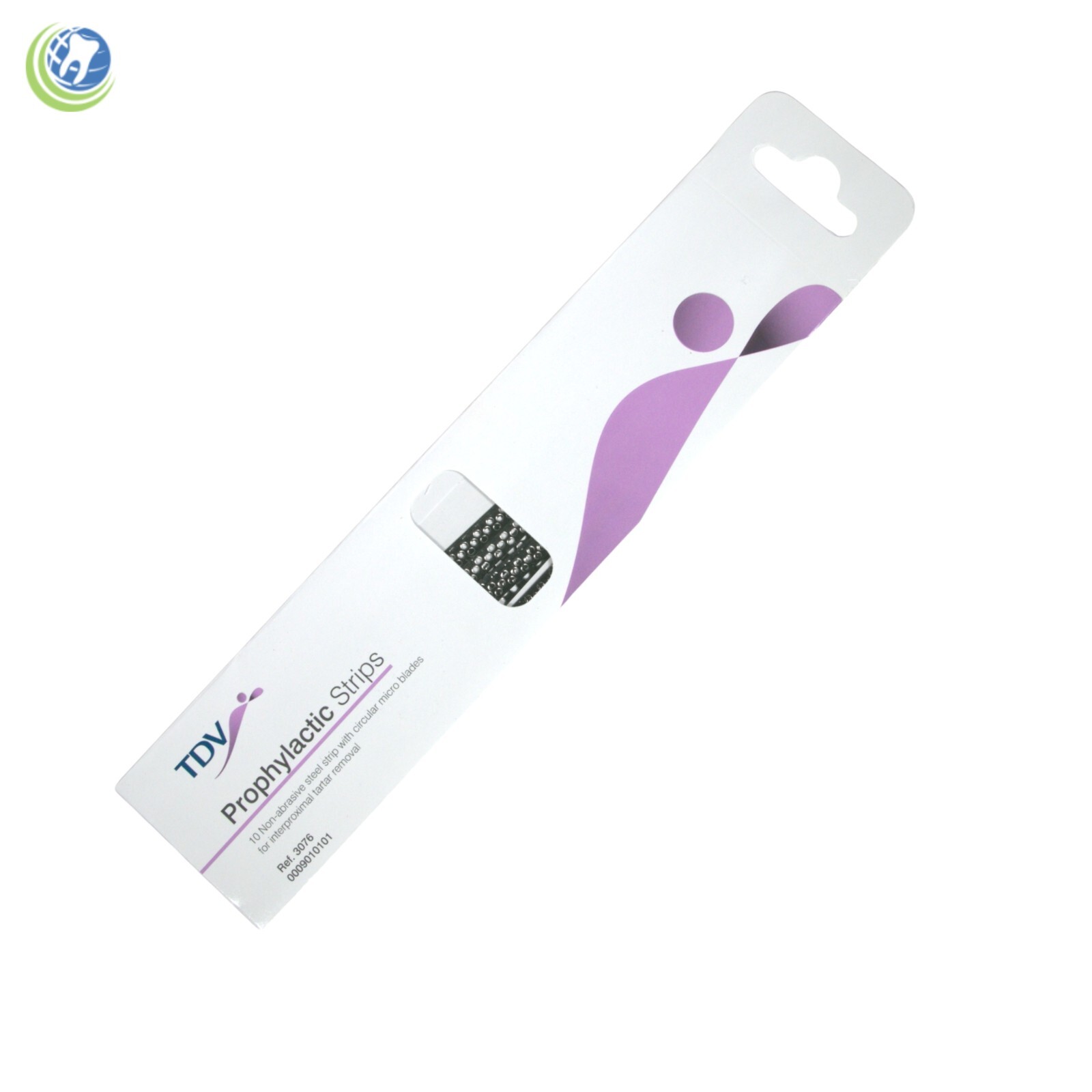 Dental Prophylactic Strip by TDV (10 pcs) for Prophylaxis & Cleanings 100mmx4mm