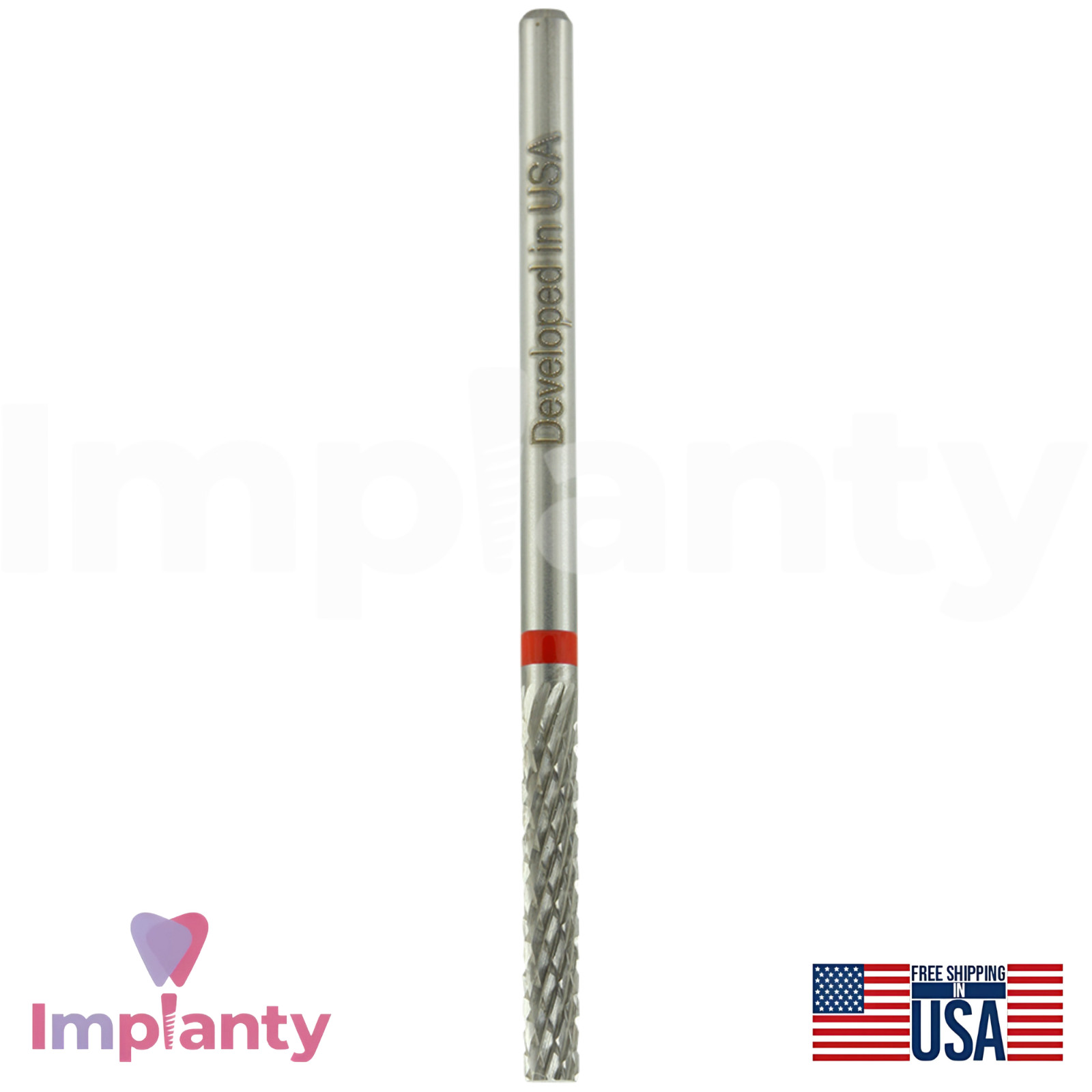 Cross Cut Fine Grit Carbide Dental Bur Ø2.3mm x 16mm 5000202 Dentistry Tool